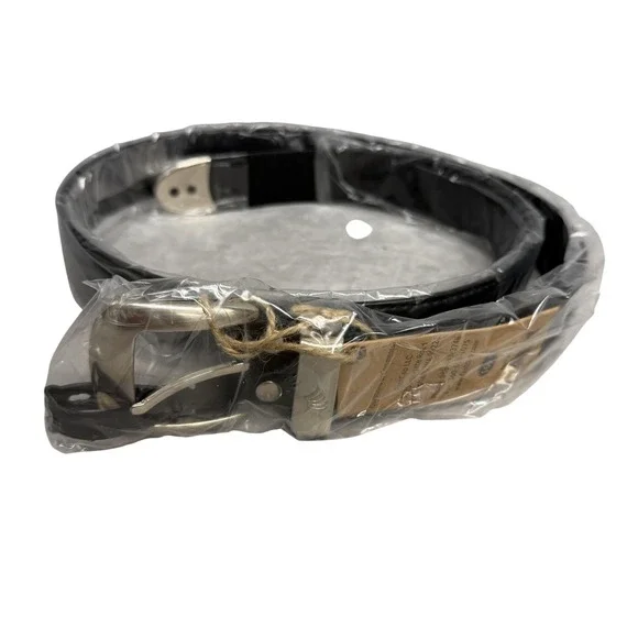 FastCap Belt Mens Large 135cm Black Cut To‎ Size Leather Work Carpenter