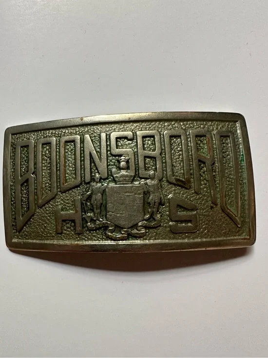 Vintage Boonsboro Highschool Belt Buckle