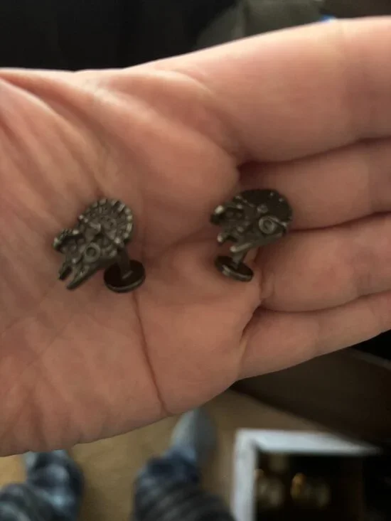 Star Wars Millennium Falcon cufflinks