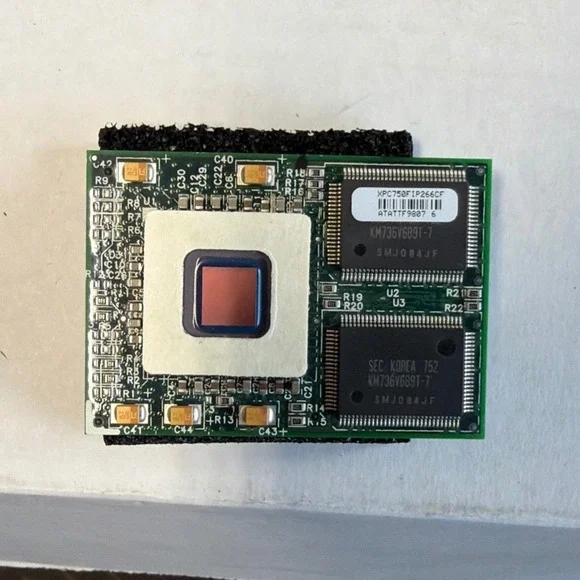 Apple‎ PowerPC 750 266MHz CPU XPC750FIP266CF RISC Microprocessor G3 Vintage