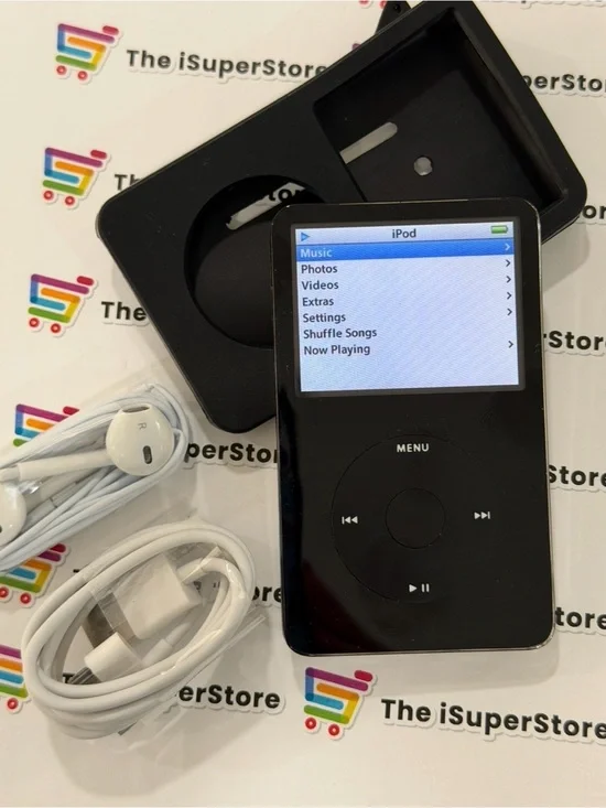 Apple IPod Classic 5th Gen 60GB Classic Black SSD Upgrade + 1 YR CPS warranty