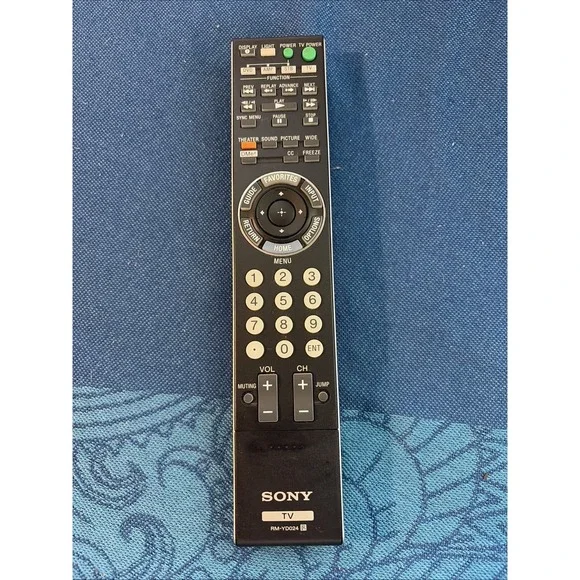 Sony OEM RM-YD024 Replace Remote Control Fit for SONY TV KDL46XBR8 KDL70XBR7