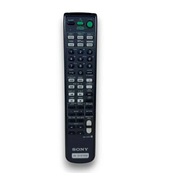 Sony RM-U305 AV‎ System Remote Control DVPNC800 FTRK502 GTDDW830 HT1300D
