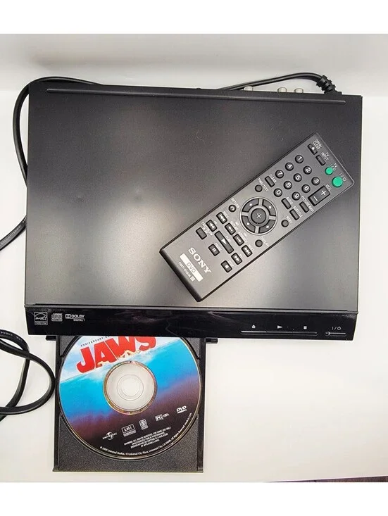 Sony DVP-SR210P Compact DVD/CD Player with Remote | Tested & Working