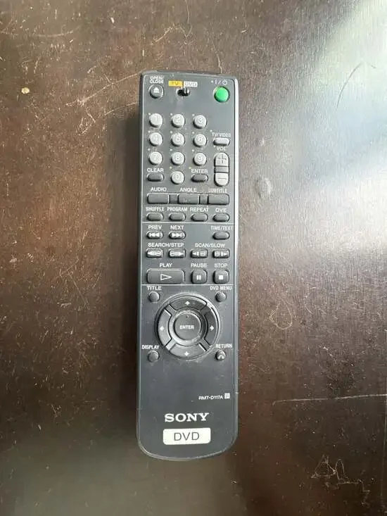 Sony RMT-D117A DVD Player Remote Control
