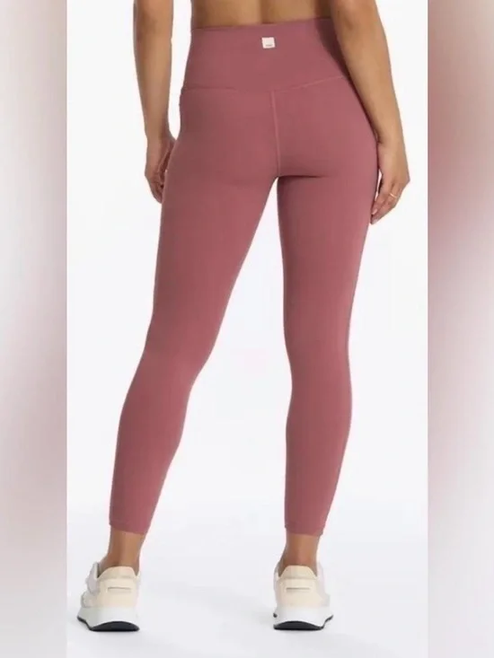 Vuori High-Rise Leggings - Dusty Rose