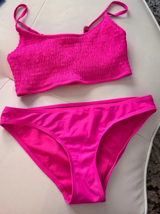 Cabana Del Sol Pink Bikini Set