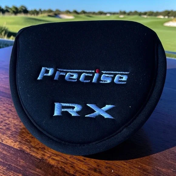 Precise RX Mallet Putter Golf Club Head Cover Headcover Black
