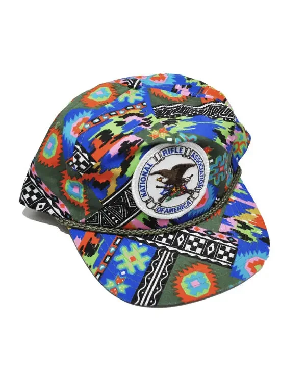 Vintage NRA National Rifle Association of America Marksman Pattern 90s Snapback