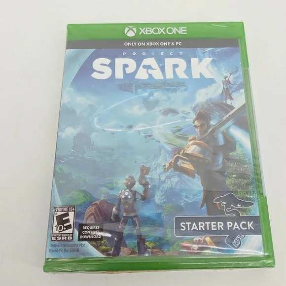 Project Spark Xbox One 2014 Microsoft Game Creation Sandbox New Sealed