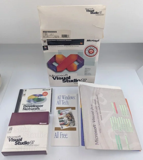 Microsoft Visual Studio 97 Boxed Software Set Professional Edition