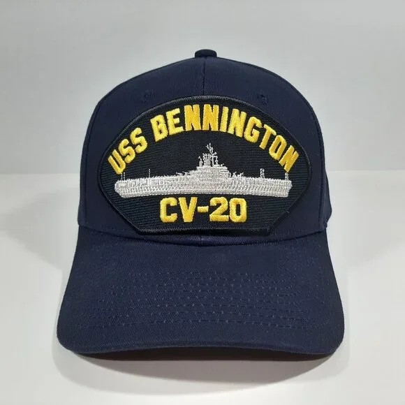 U.S. Navy USS Bennington CV-20 Men's Cap Hat  Navy