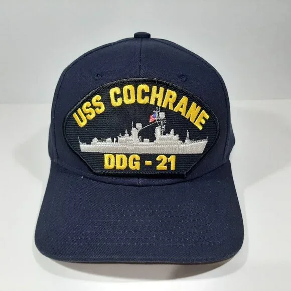 U.S. Navy USS Cochrane DDG-21 Men's Cap Hat  Navy