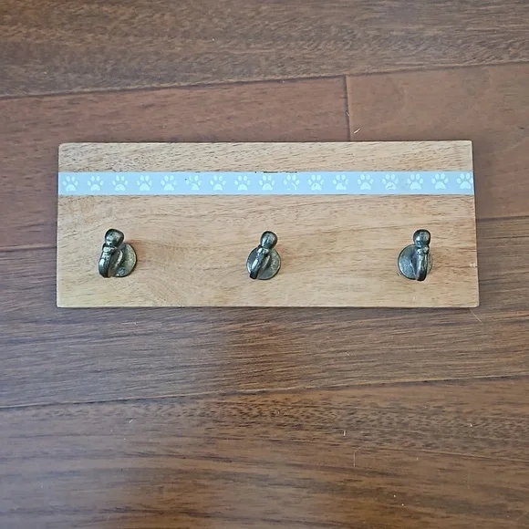 Dog leash/coat/key hook rack (0726)