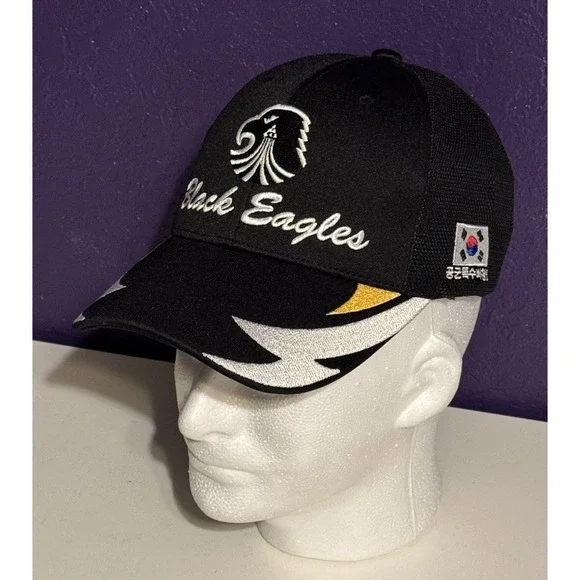 Black Eagles T-50B Korea Hat Air Force Military New Without Tags Rare