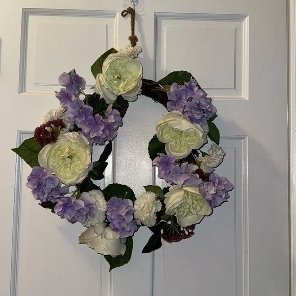 FLOWER HANGER FOR DOORS FLORAL ARTIFICIAL
