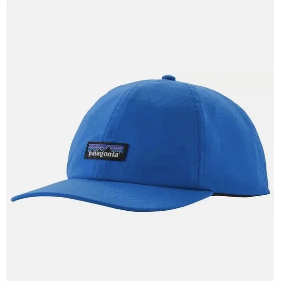 NEW Patagonia Terrebonne Hat Clip Back Hiking- Blue