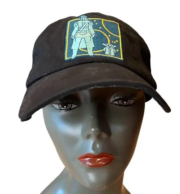 Disney Parks Star Wars The Mandalorian Baseball Adult Hat Cap Adjustable