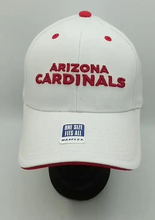 Arizona Cardinals NFL Mass Flex White Cap One Size Fits All
