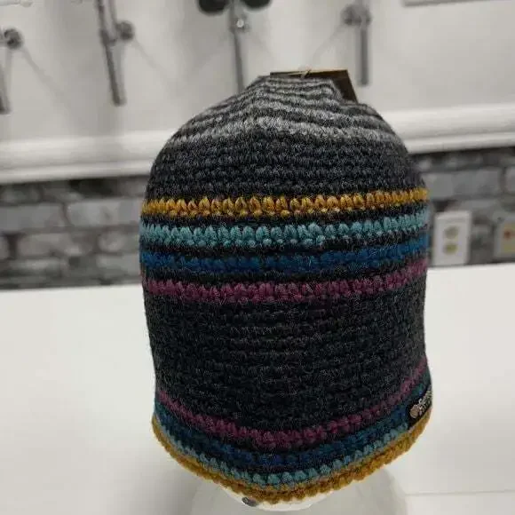 Striped Knit Beanie