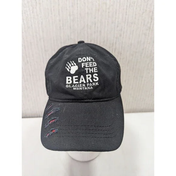 Don't Feed The Bears Glacier Park Montana Hat
