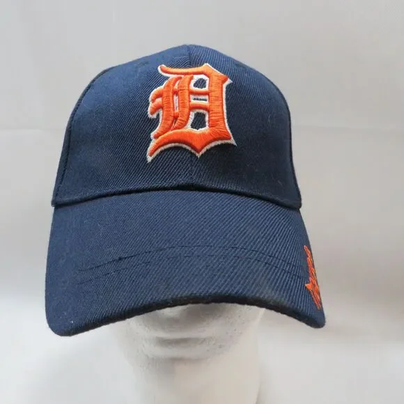 Detroit Tigers Strapped Back Baseball Cap