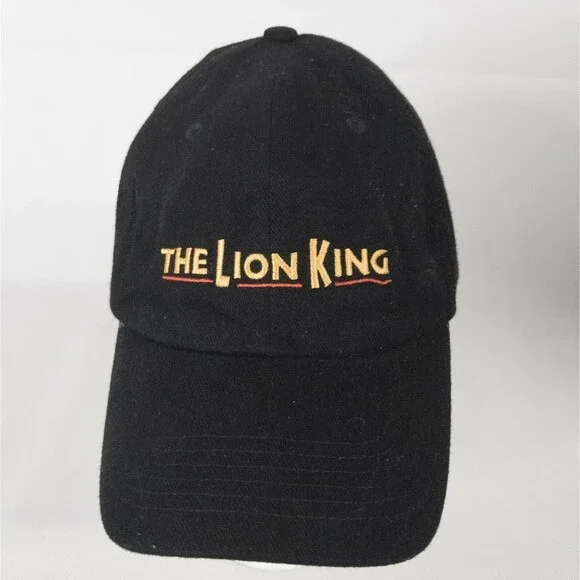 Disney's The Lion King Broadway Musical VIP Attendee Baseball Cap Hat Black