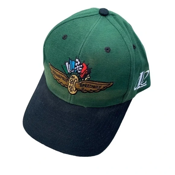 Vintage Indianapolis Motor Speedway Embroidered Hat Logo Athletics