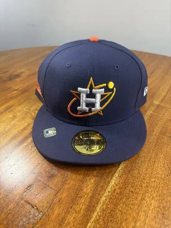 Huston Astros New Era Hat Size 7 3/4