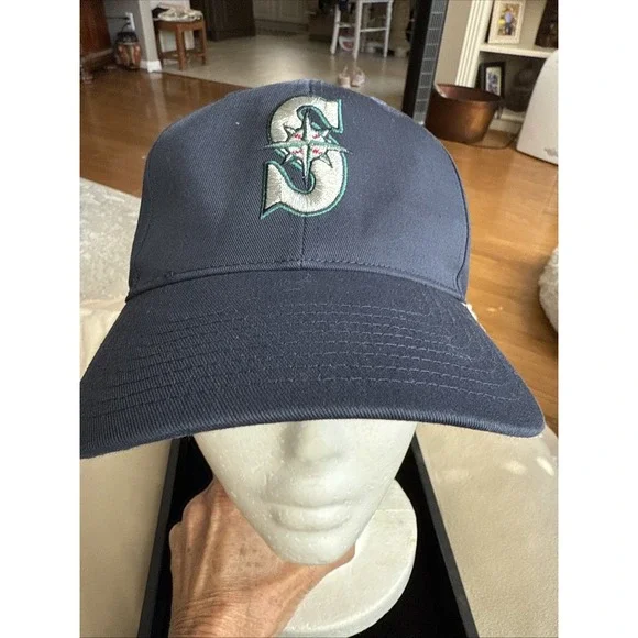 Seattle Mariners 47 Brand Adjustable Strap Back MLB Hat‎ Cap 4713