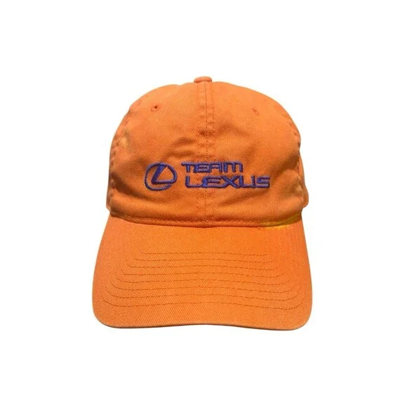 Team Lexus Flexfit Cotton/Spandex Yupoong Orange Hat OSFA