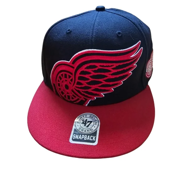 Rare Detroit Red Wings '47 Snapback