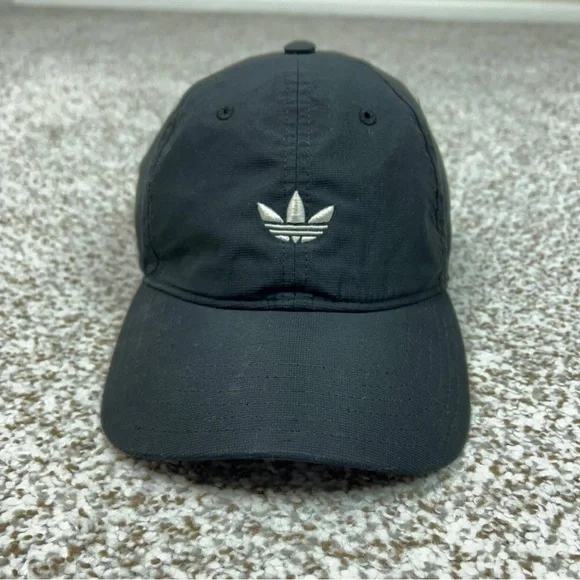 Adidas Unisex Black Trefoil Baseball Cap