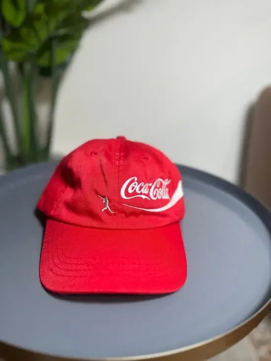 Coca Cola Baseball Hat Red Embroidered Soft Strapback Cap Coke Novelty
