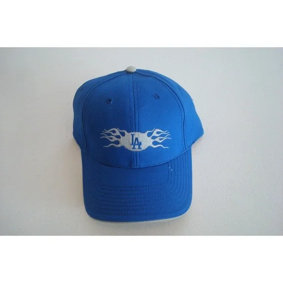 DODGERS DREW PEARSON    STRAPBACK DEADSTOCK HAT CAP VINTAGE‎ J2 BEACH GOLF