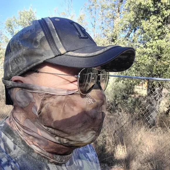 Advantage Timber Camo Facemask Wrap Around Camouflage