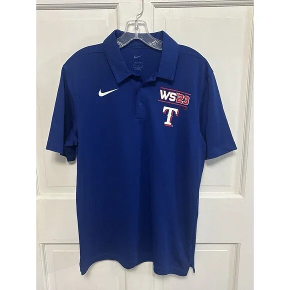 Men’s Nike Texas  World Series 2023 Size M Polo
