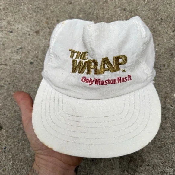 Vintage Winston Cigarettes Hat 90s 