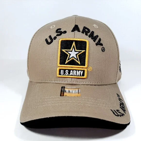 US Army Mens Officially Licensed Hat Ball Cap Adju