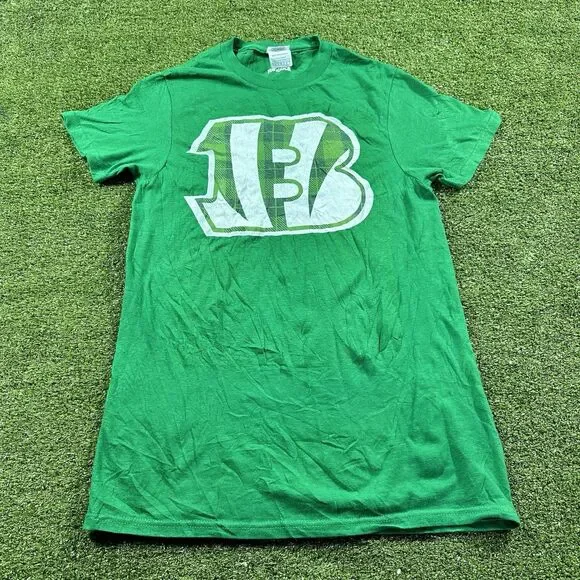 Cincinnati Bengals Shirt Fanatics NWOT Mens S Green