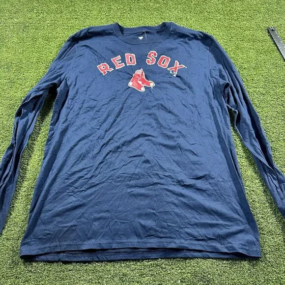 Fanatics MLB Men’s Boston Red Sox Long Sleeve T Shirt L NWT