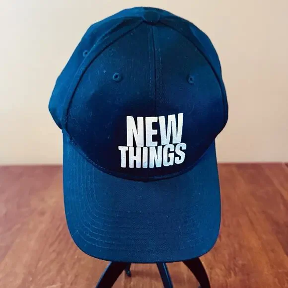 Port Authority Hat Cap “New Things” Strap Back Adjustable Outdoors Ball Cap.