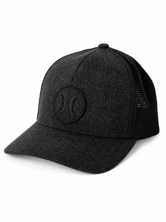Hurley Men's Hat Oceanside Flex Mesh Fitted Trucker Hat | Lightweight Breathable