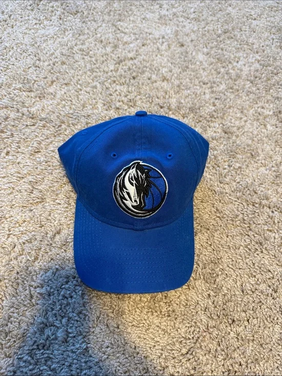 New Era Royal Blue Dallas Mavericks Logo Baseball Cap