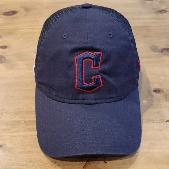 Cleveland Guardians Hat Cap Strap Back Mesh One Size Spring Training 23 New Era