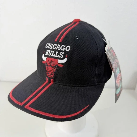 Vintage Chicago Bulls Sports Specialties Hat Cap Strap Back Mens OS NBA Draft