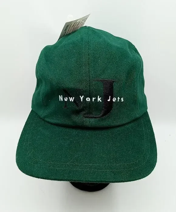 New York Jets Vintage Team NFL Green Cap Adjustable