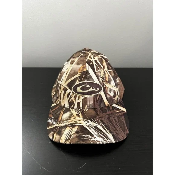 Drake Waterfowl Advantage Max-4 HD Camo Adjustable Baseball Hat Hunting Cap
