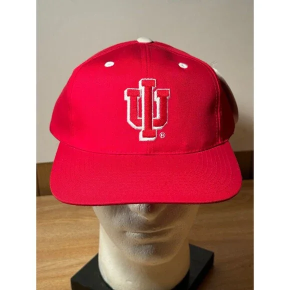 NWT Vintage IU Indiana‎ University Hoosiers Captivating Headgear Snapback Hat