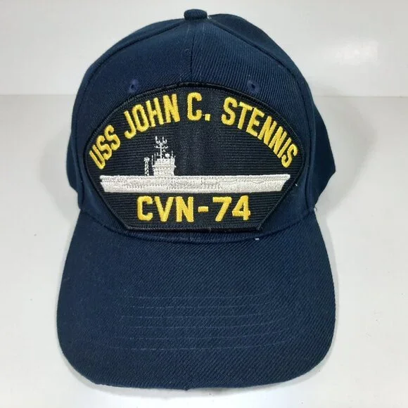 U.S. Navy USS John C Stennis CVN-74 Men's Cap Hat